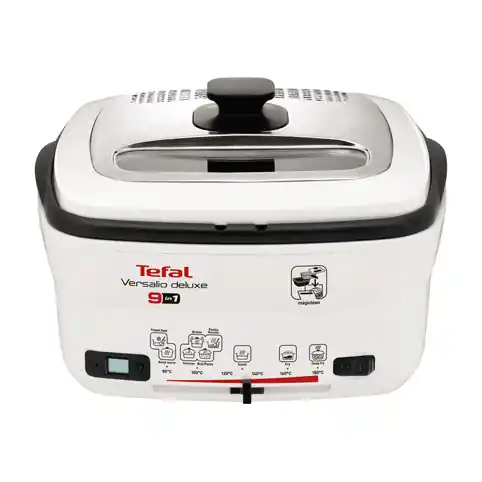 Top-Preis Tefal Versalio Deluxe 9In1 Fritteuse (1600 W, Weiß)