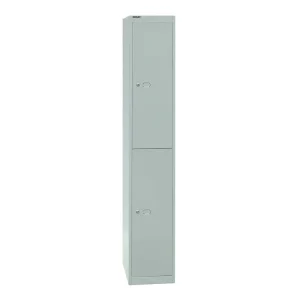 Begrenztes Angebot BISLEY Schließfachschrank "Light" Tiefe 45,7 cm, 2 Fächer
