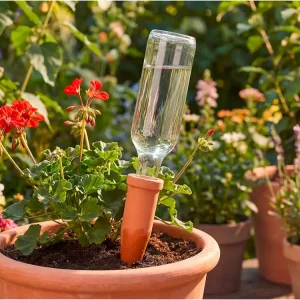 Fair Zone Wasserspender aus Ton "Self Watering Spikes", 4er-Pack Angebot