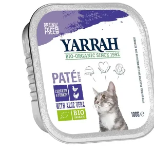 Geprüft YARRAH Bio-Katzen-Nassfutter, Huhn, getreidefrei