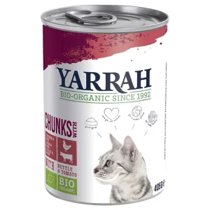 Sonderangebot YARRAH Bio-Katzen-Nassfutter, Huhn & Rind