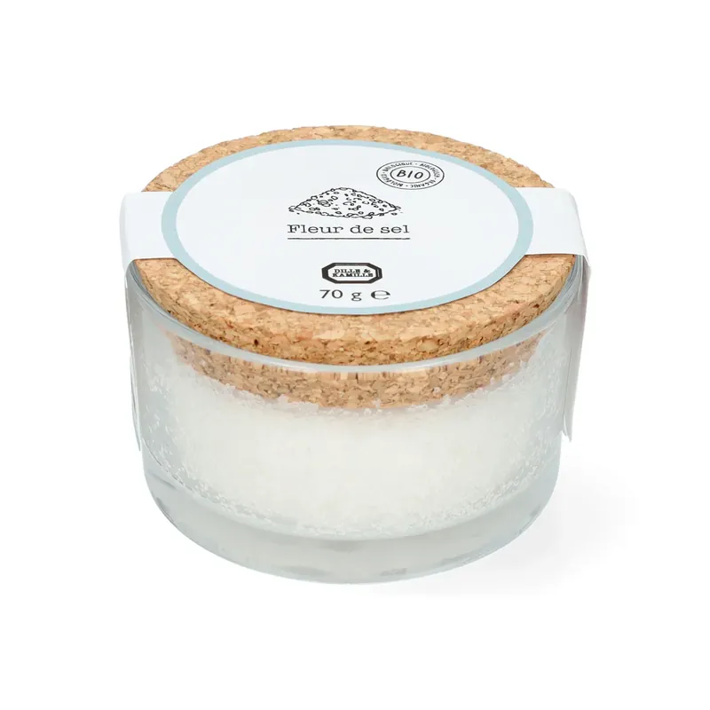 Fleur de sel, biologisch, 70 g Neue Ware