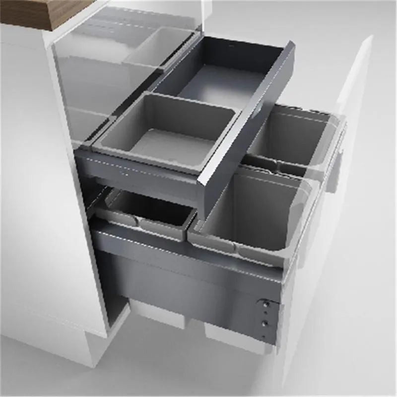 Naber Cox® Base 360 S/600-4 mit Base-Board, Abfallsammler für Frontauszüge Letzte Chance